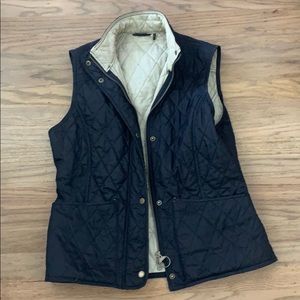 Barbour quilted best 10 navy/cream